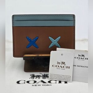 🔥NWT🔥 Coach Glovetanned Leather Card Holder